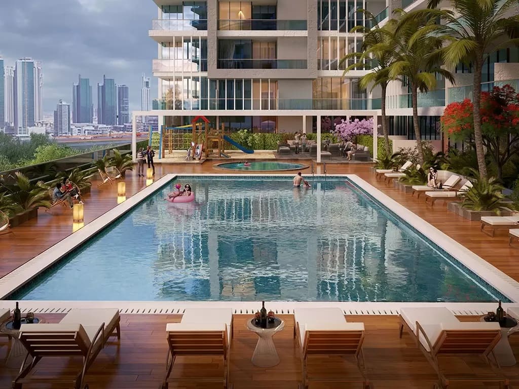 Maryah Vista 1 by Reportage swimming pool Maryah Vista 1 by Reportage swimming pool