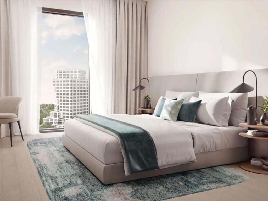 The Artery IMKAN bedroom interiors in Al Reem Island Abu Dhabi