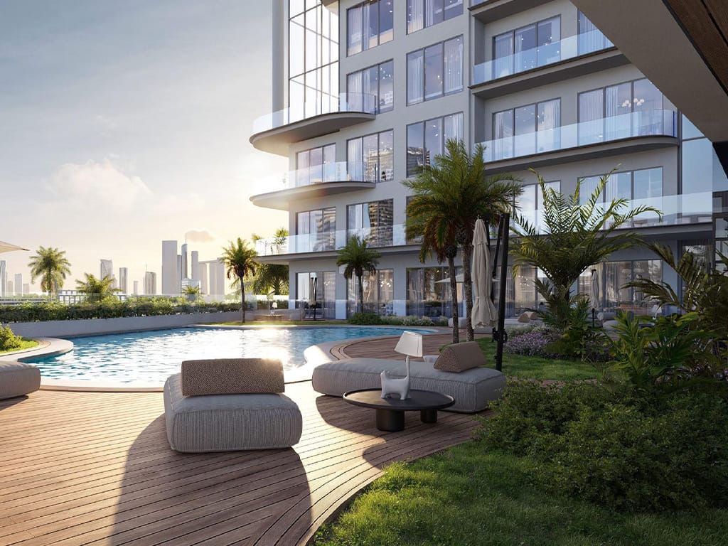 Radiant Garden Towers Amenities Swimming pool and amenities at Radiant Garden Towers