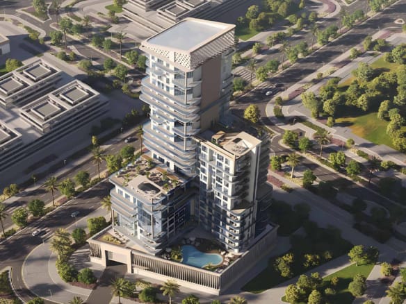 Radiant Garden Towers Exterior