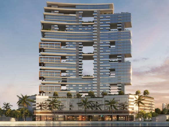 Modern apartment interior at Radiant Marina Towers Abu Dhabi
