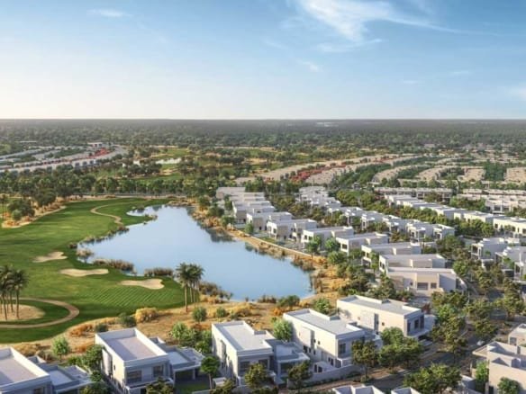 The Dahlias Yas Acres exterior by Aldar Properties