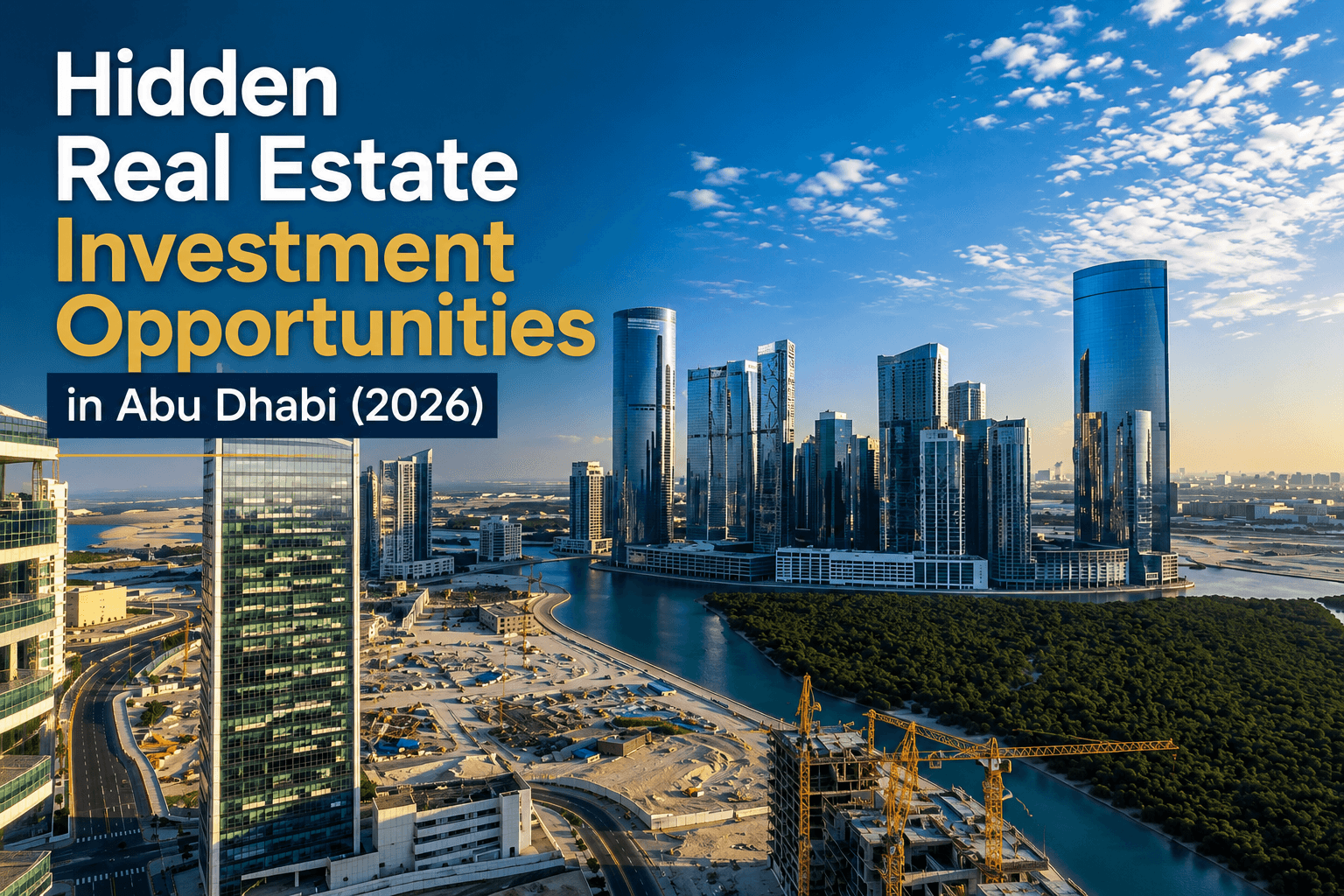 Hidden Real Estate Investment Opportunities in Abu Dhabi (2026)