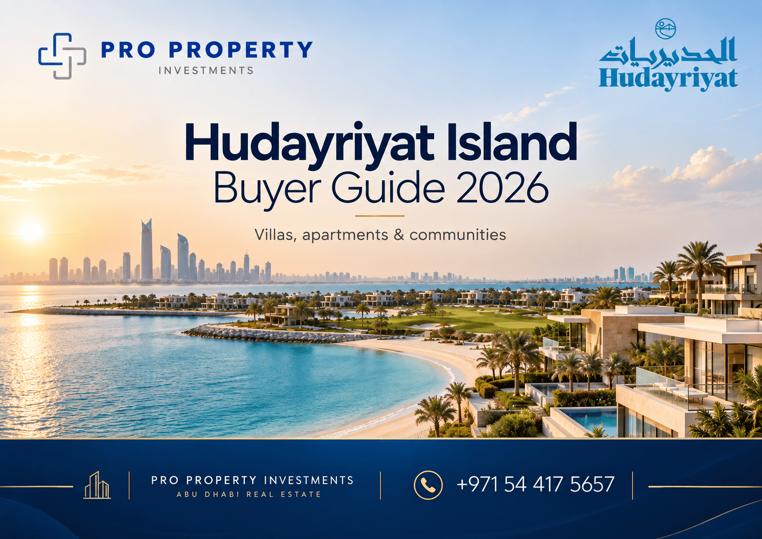 Hudayriyat Island Buyer Guide 2026 Villas, Apartments & Communities