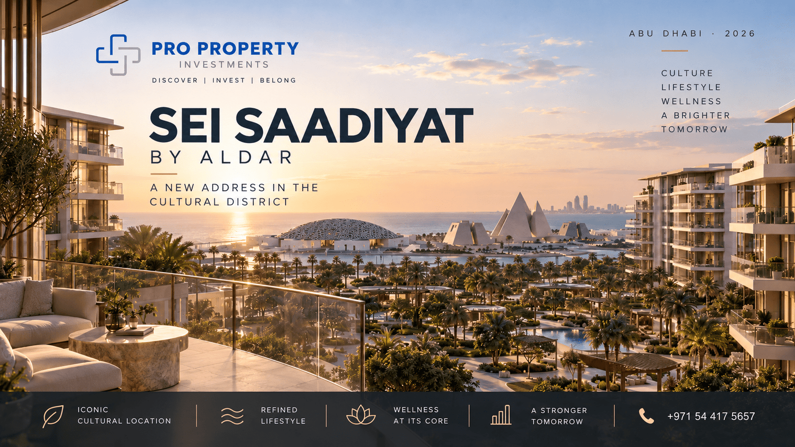 Sei Saadiyat by Aldar in Saadiyat Cultural District Abu Dhabi