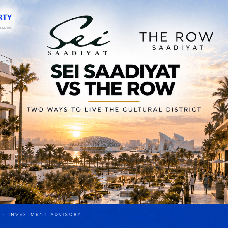Sei Saadiyat vs The Row Saadiyat: Which Saadiyat Cultural District Property Suits You Better in 2026?