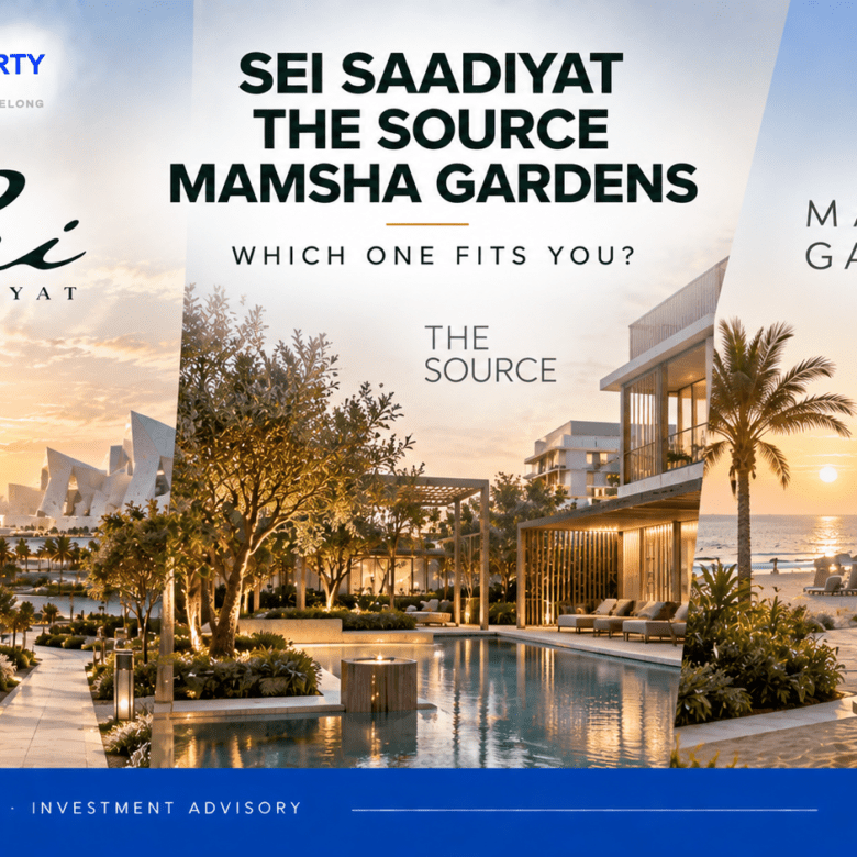 Sei Saadiyat vs The Source vs Mamsha Gardens: Which Saadiyat Property Fits Which Buyer in 2026?